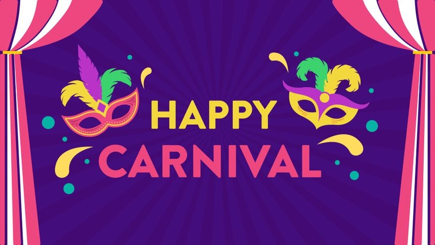 Carnival Festival Design Background - EPS, Illustrator, JPG, PSD, PNG, PDF,  SVG 