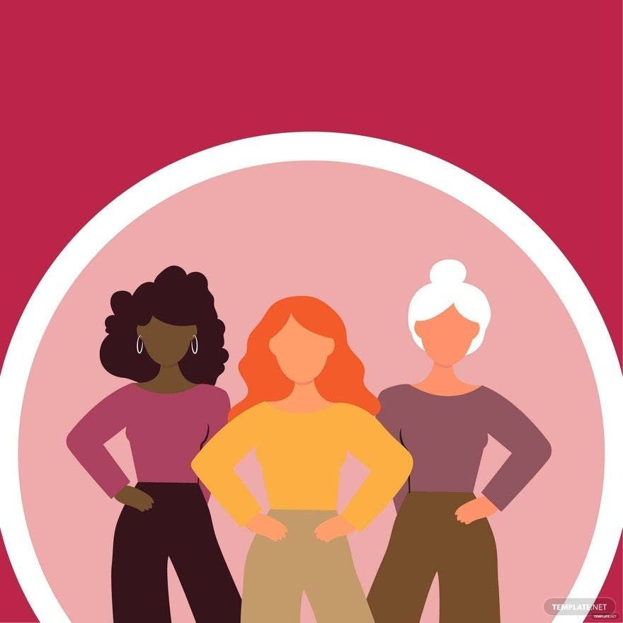 Free International Women's Day Illustration in Illustrator, PSD, EPS, SVG, JPG, PNG