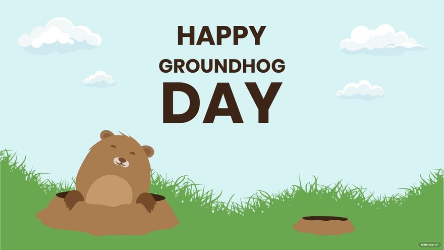 Groundhog Day Image Background