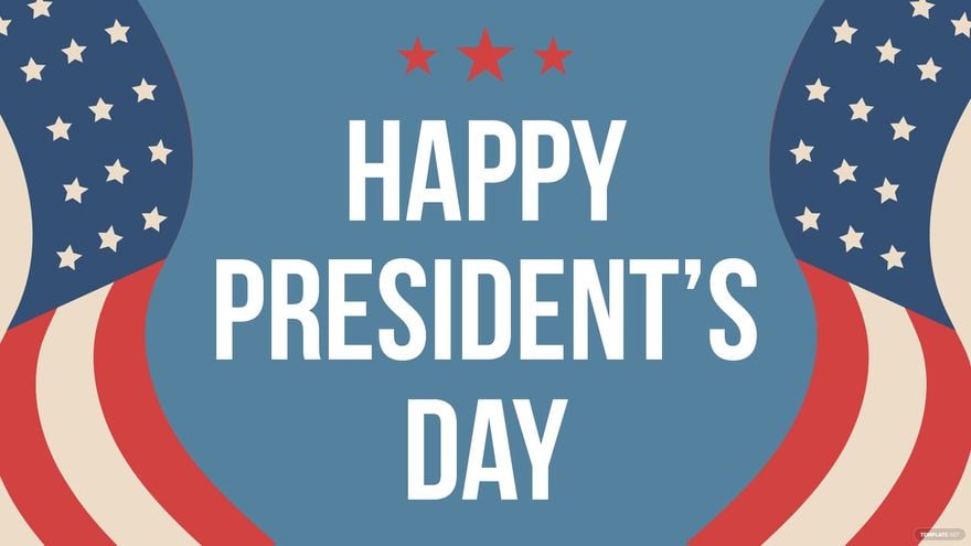 Happy Presidents' Day Background in PDF, Illustrator, PSD, EPS, SVG, JPG, PNG