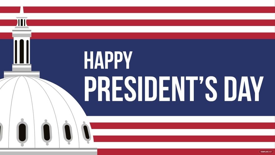 High Resolution Presidents' Day Background in PDF, Illustrator, PSD, EPS, SVG, JPG, PNG