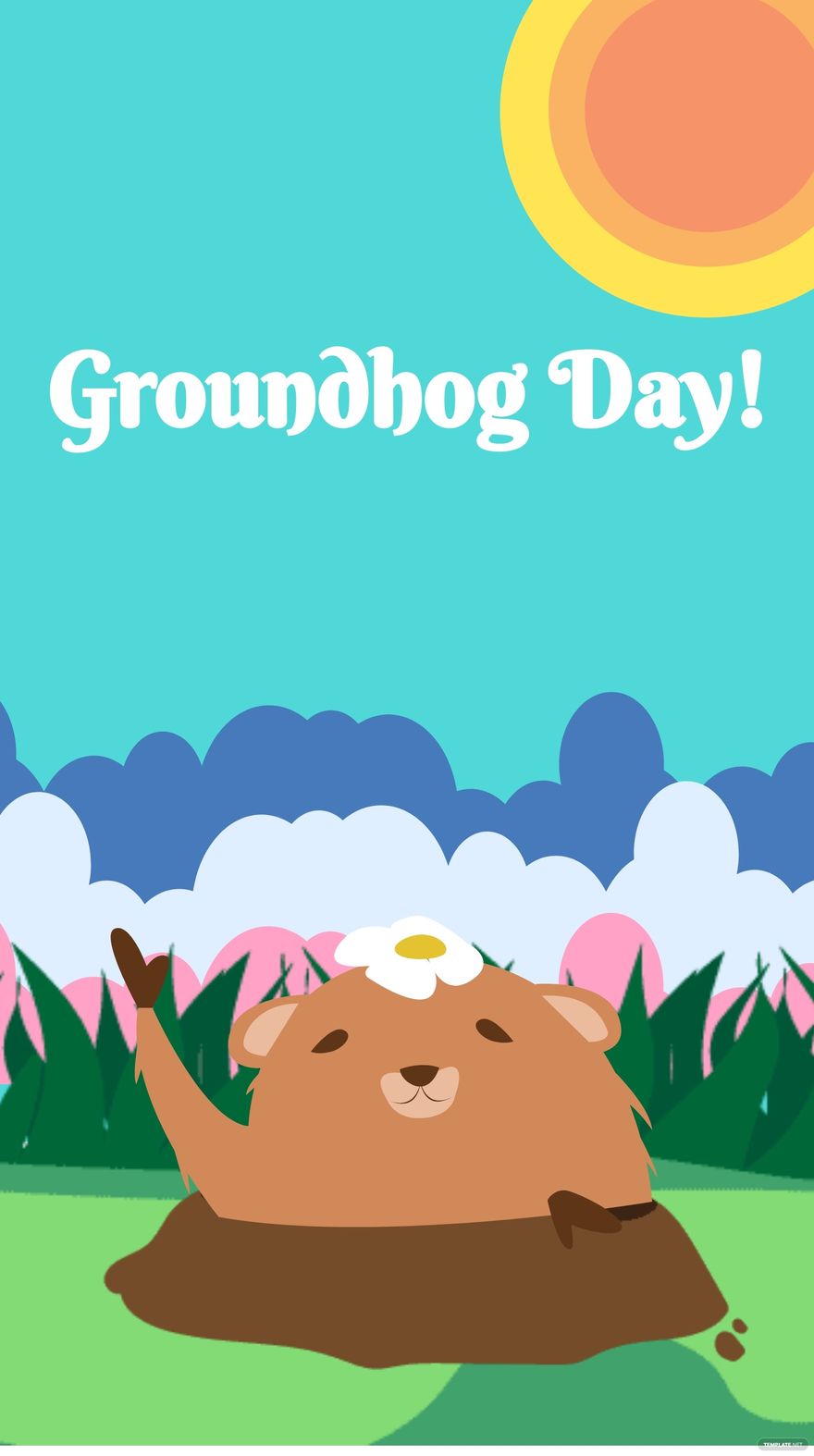Groundhog Day iPhone Background