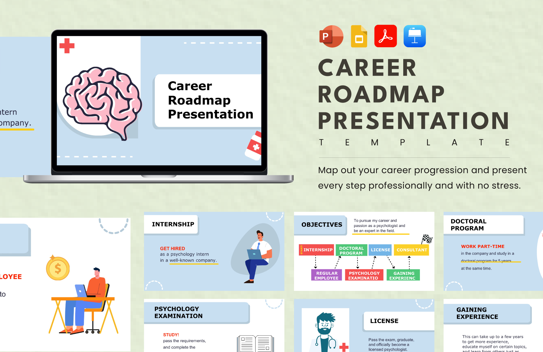 Career Roadmap Presentation Template