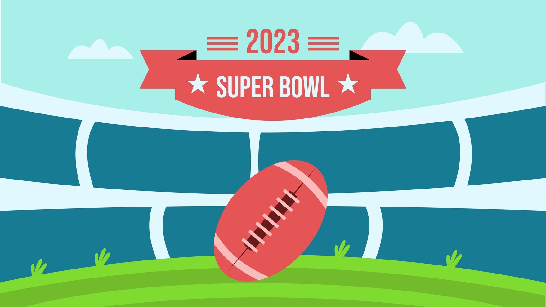Free Super Bowl 2023 Background in PDF, Illustrator, PSD, EPS, SVG, JPG, PNG