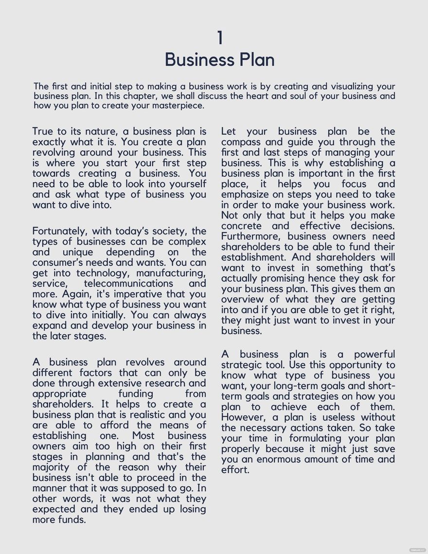 Textbook Chapter Template - Download in Word, Illustrator, PSD ...