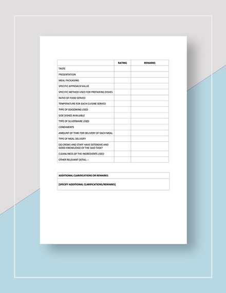 Quality Management Review Template