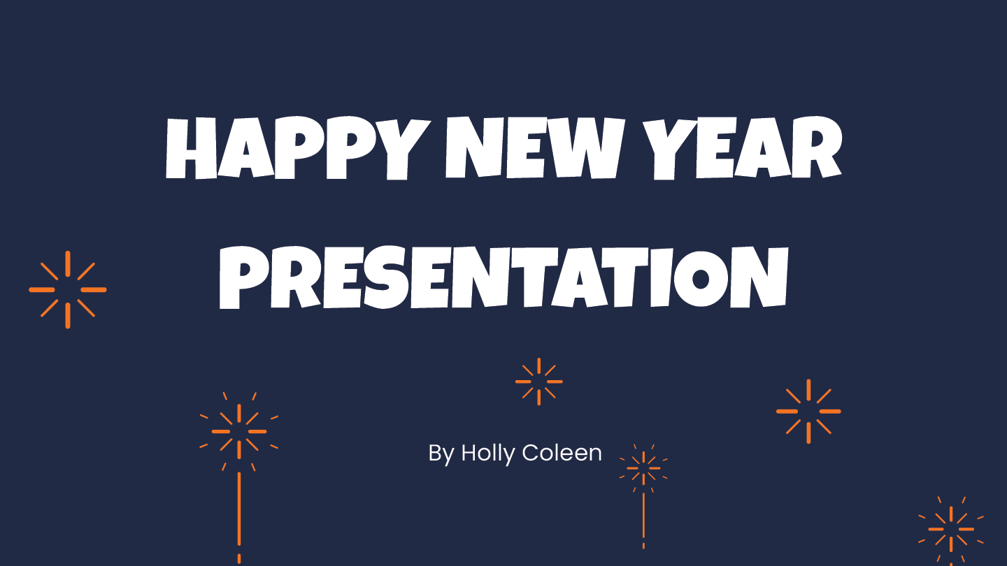 Happy New Year Presentation