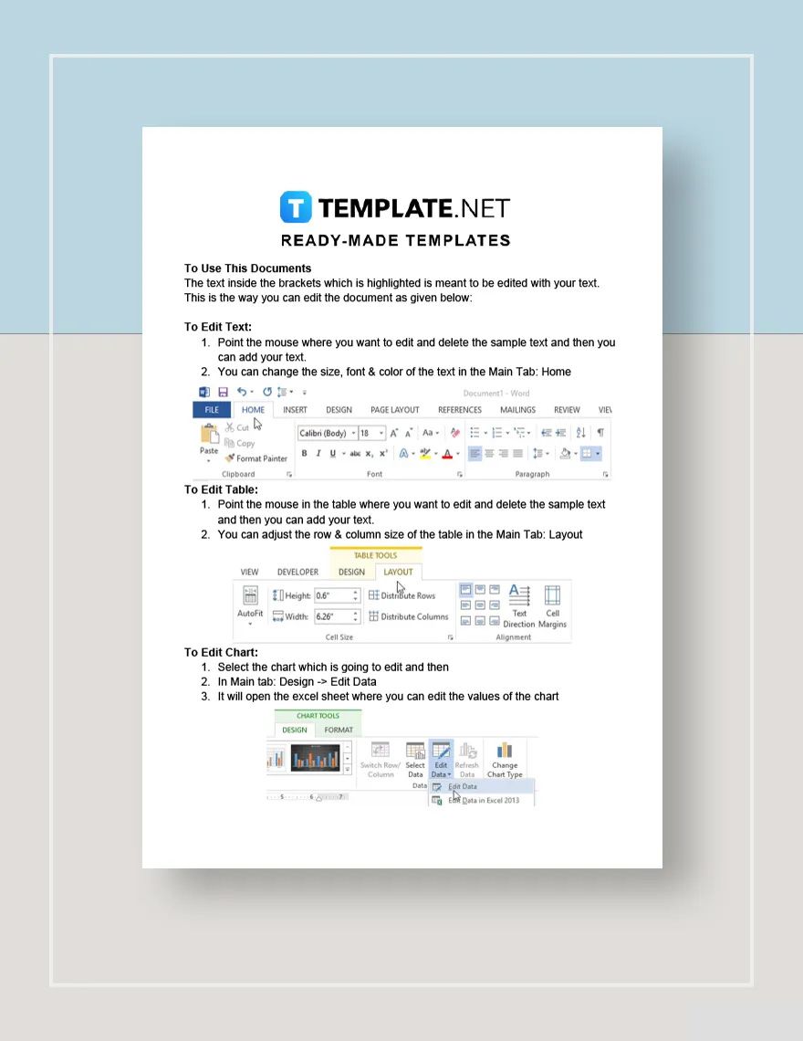 Employee Health Policy Agreement Template in MS Word, Pages, GDocsLink