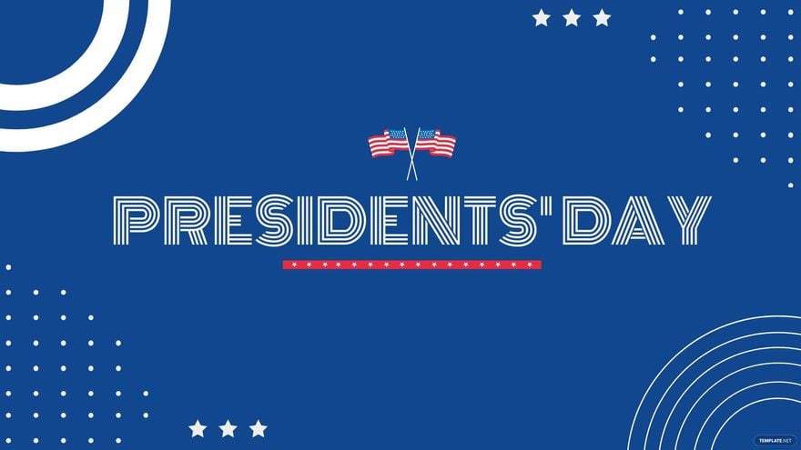 Free Presidents' Day Design Background