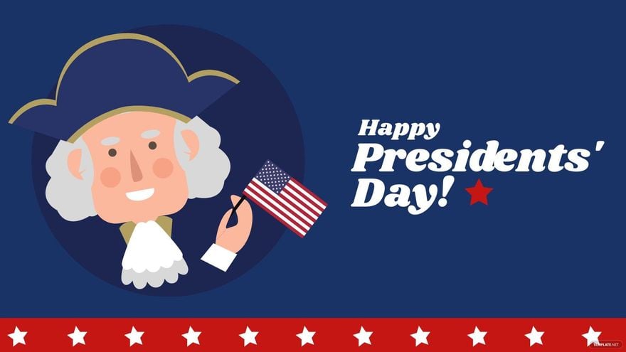 Free Presidents' Day Cartoon Background