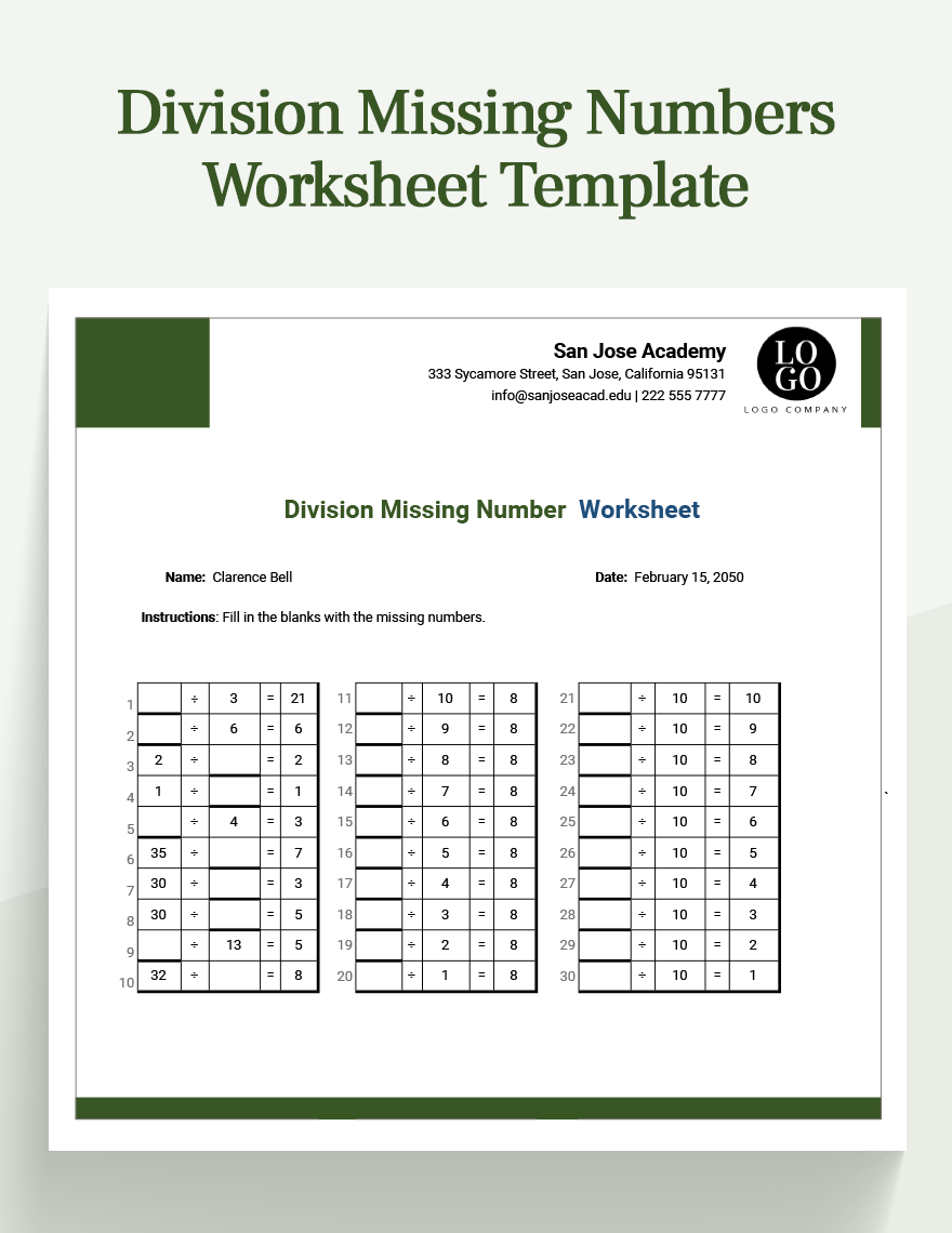 division-missing-numbers-worksheet-template-google-sheets-excel-template