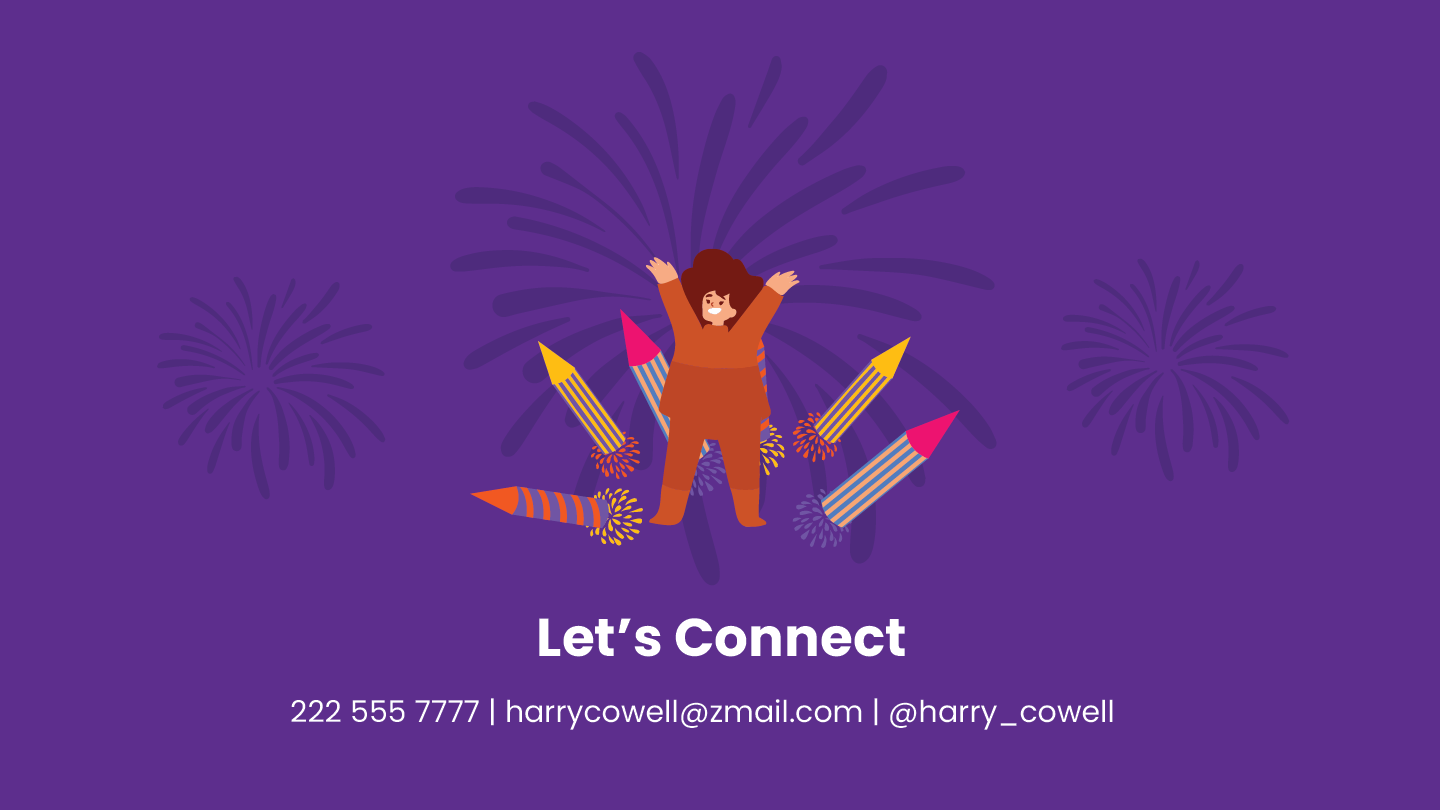 Free New Year's Eve Party Presentation Template to Edit Online