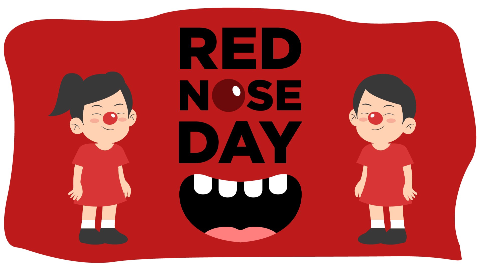 Red Nose Day Background