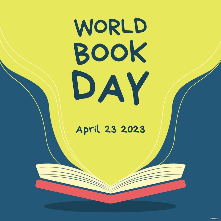 World Book Day Poster Vector