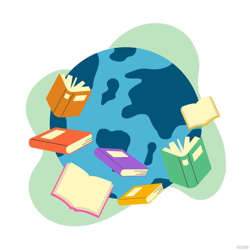 World Book Day Vector in Illustrator, PSD, EPS, SVG, JPG, PNG