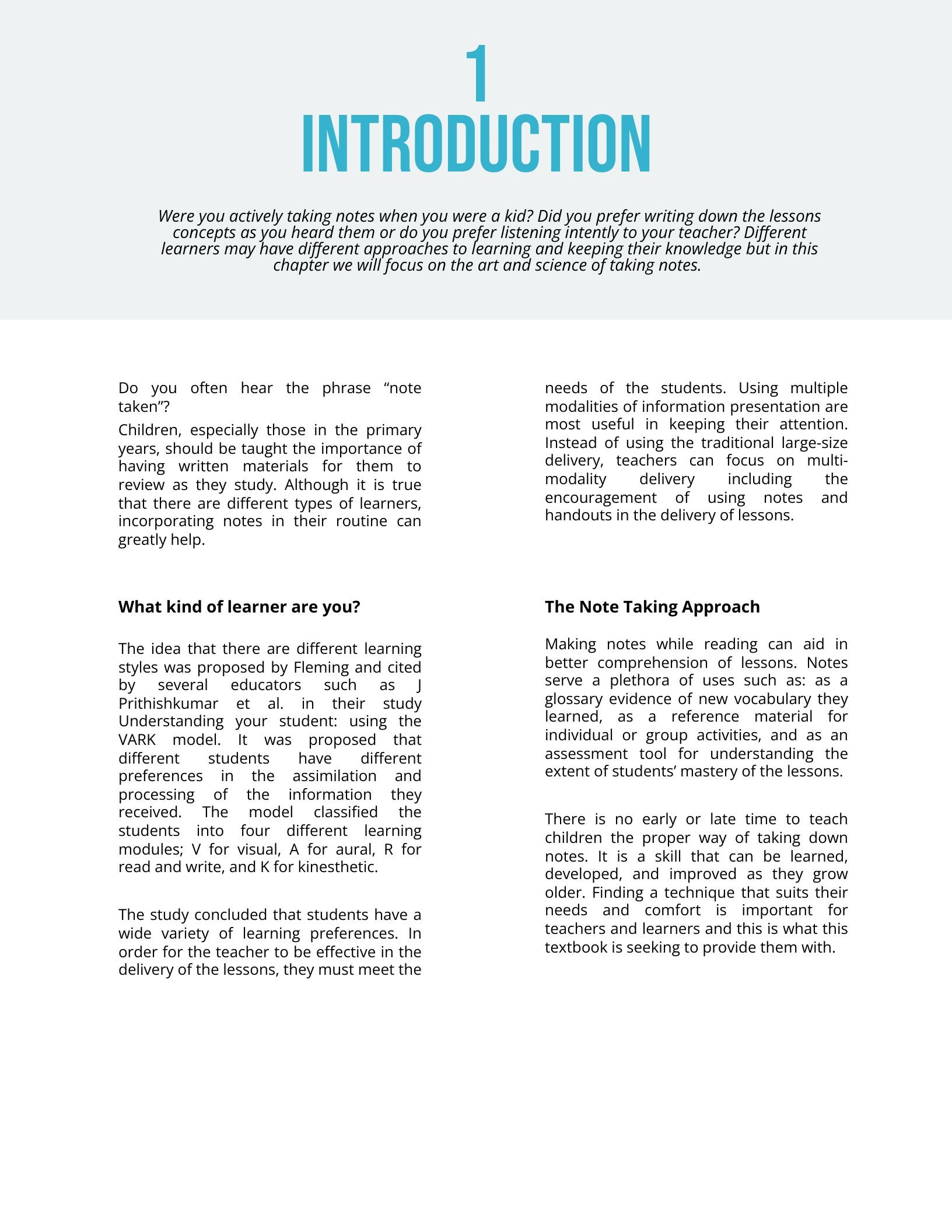 Textbook Note Taking Template Download in Word, Illustrator, PSD