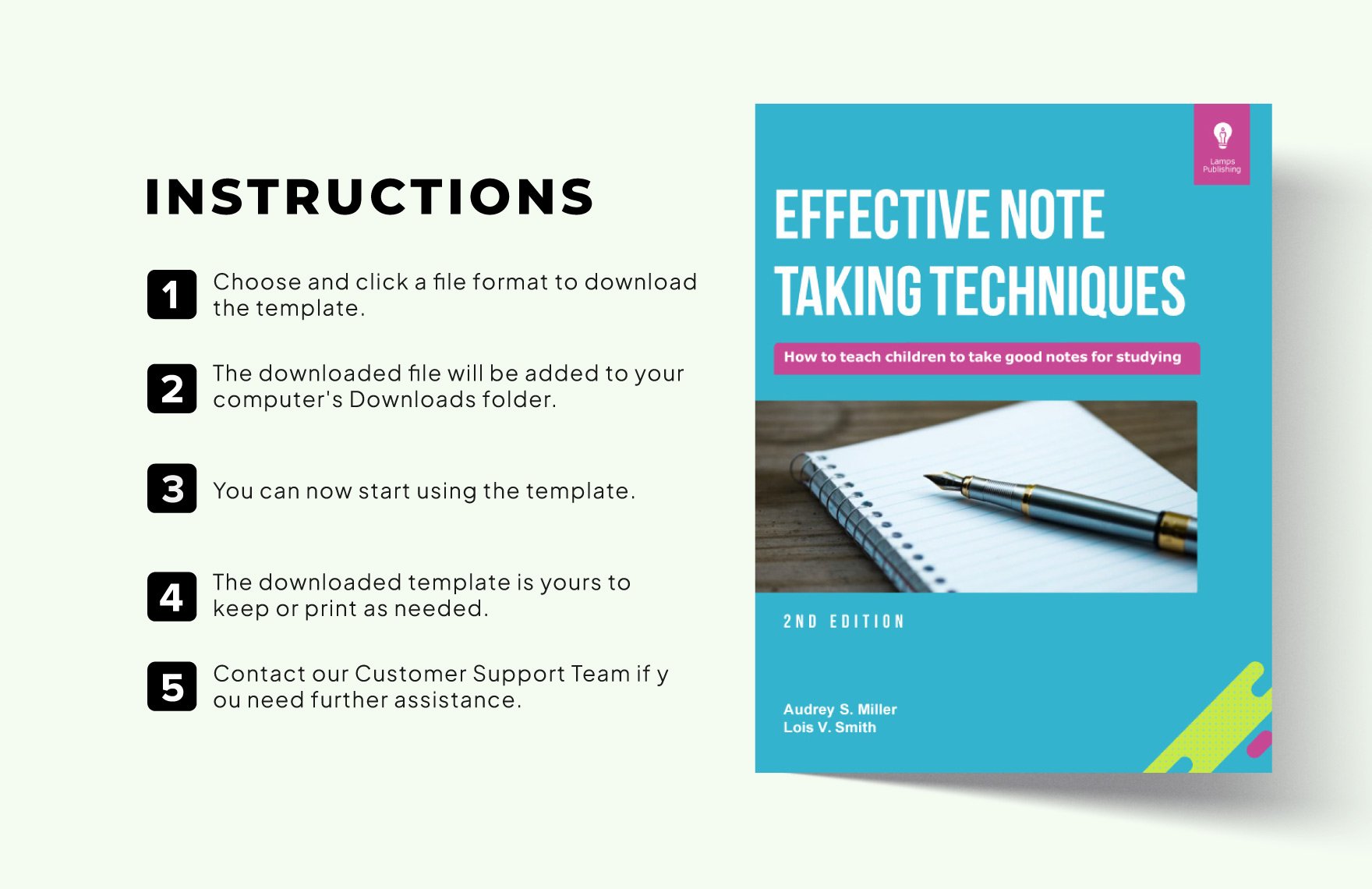 Textbook Note Taking Template