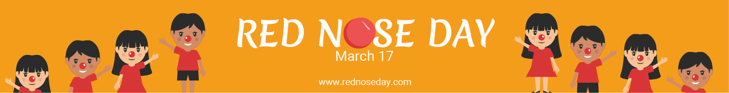 Red Nose Day Website Banner