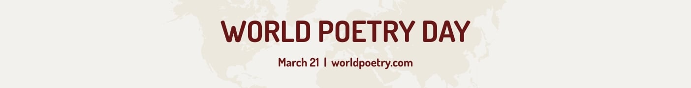 Free World Poetry Day Website Banner in Illustrator, PSD, EPS, SVG, PNG, JPEG