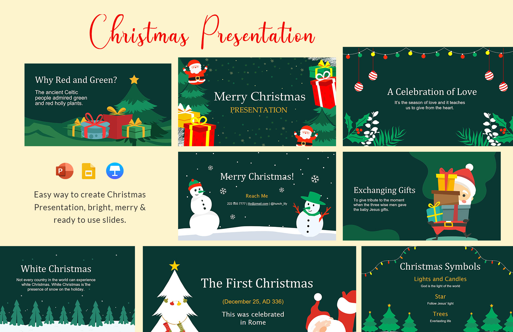 Merry Christmas Presentation