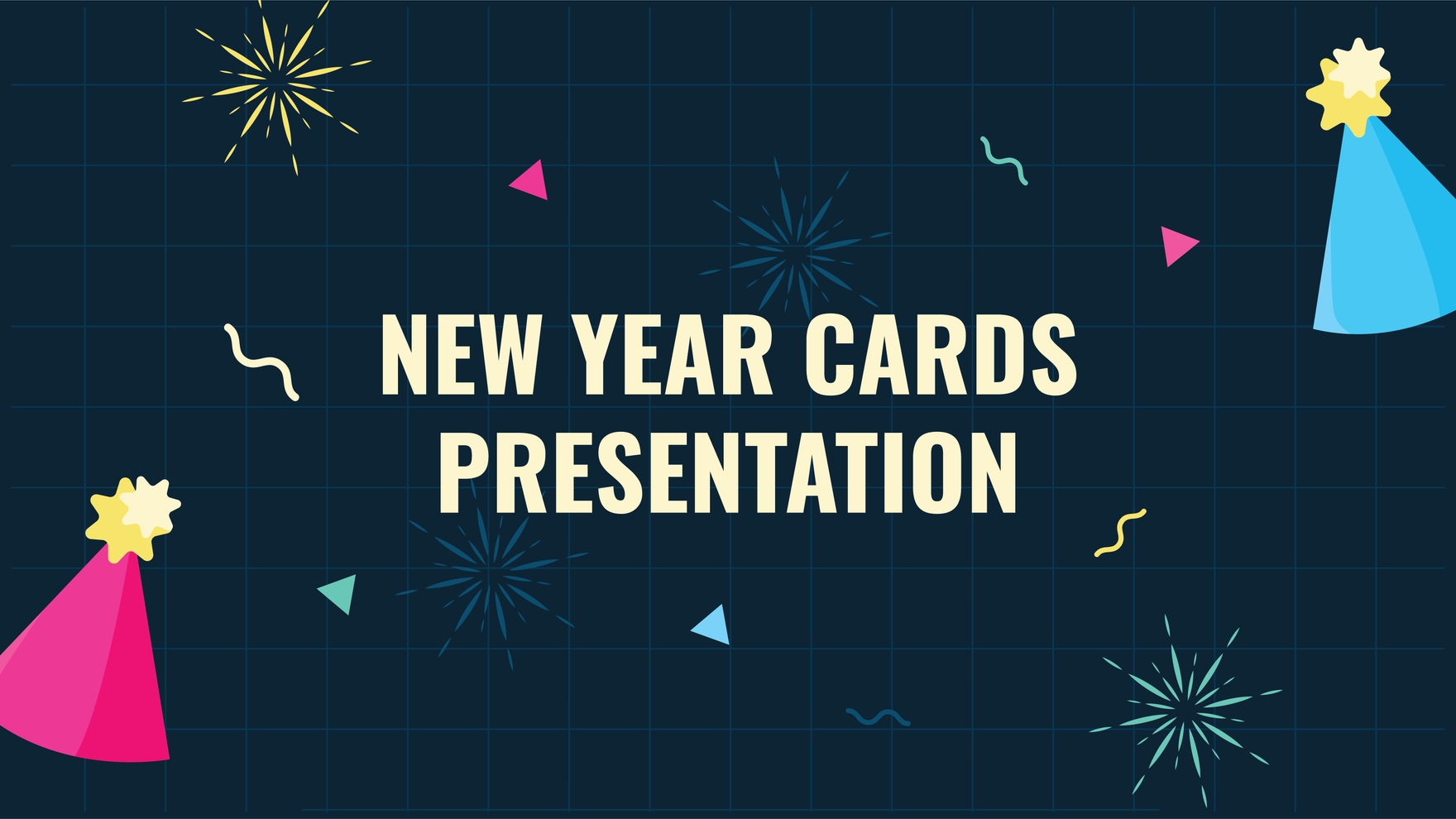 New Year Card Templates Design Free Download Template