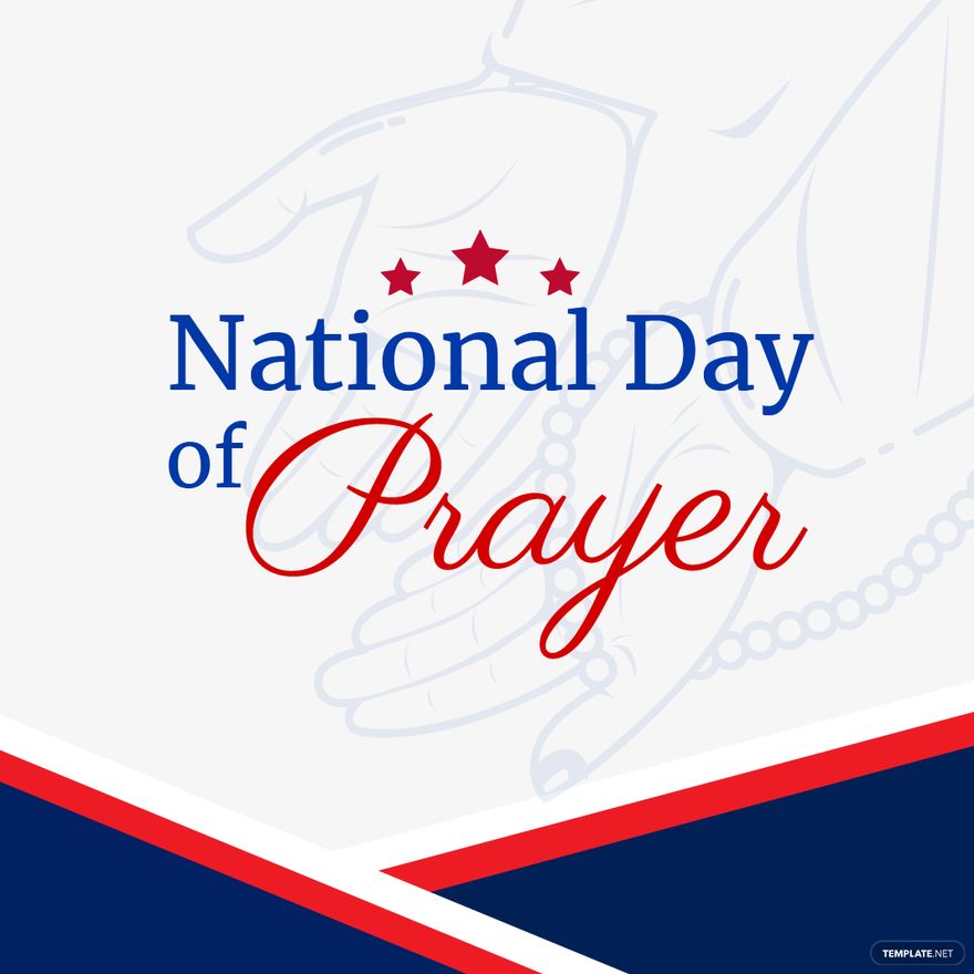 Free National Day of Prayer Vector