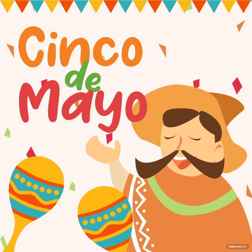 FREE Cinco De Mayo Vector Template - Download in PDF, Illustrator ...