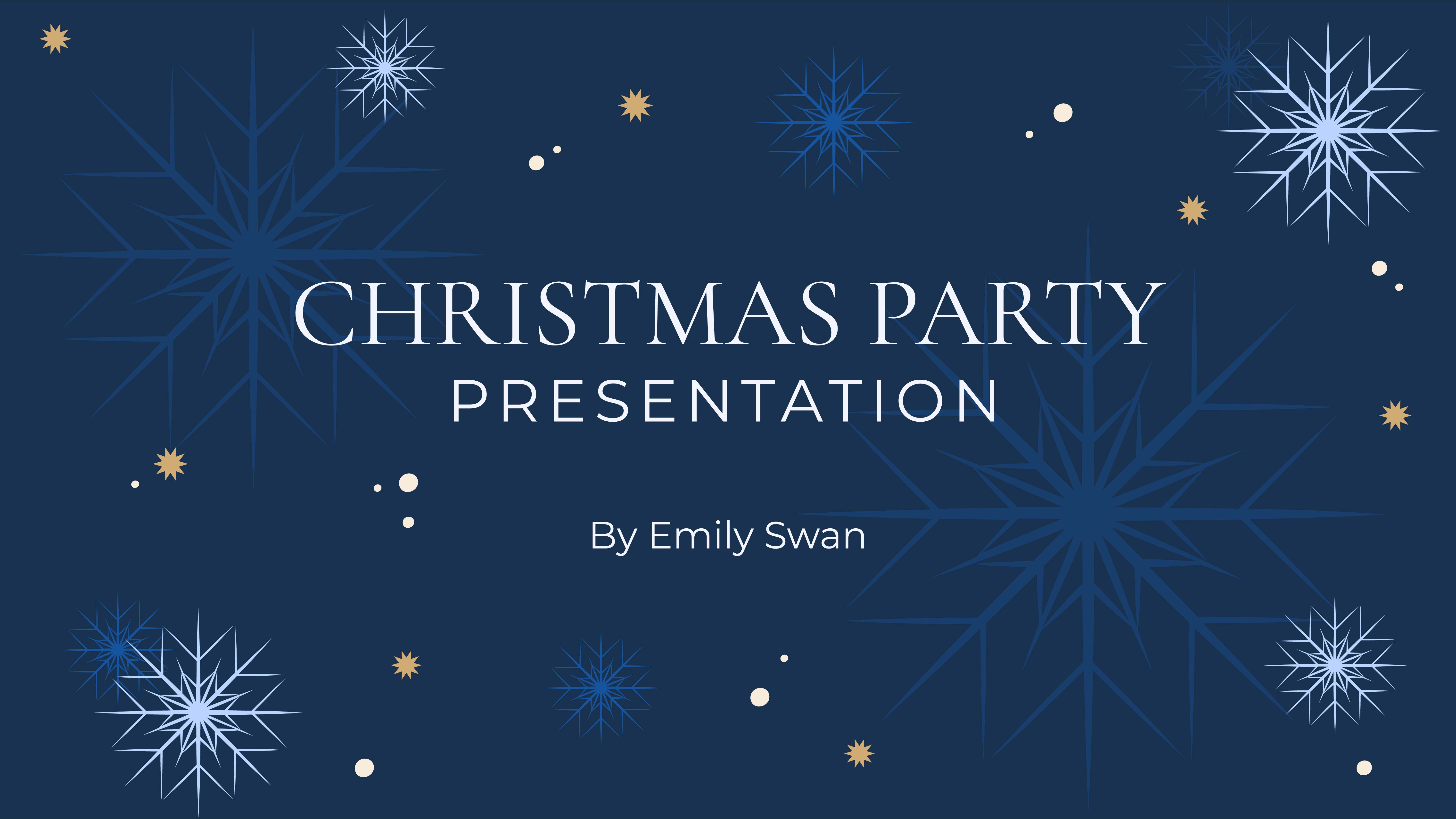 Christmas Party Presentation