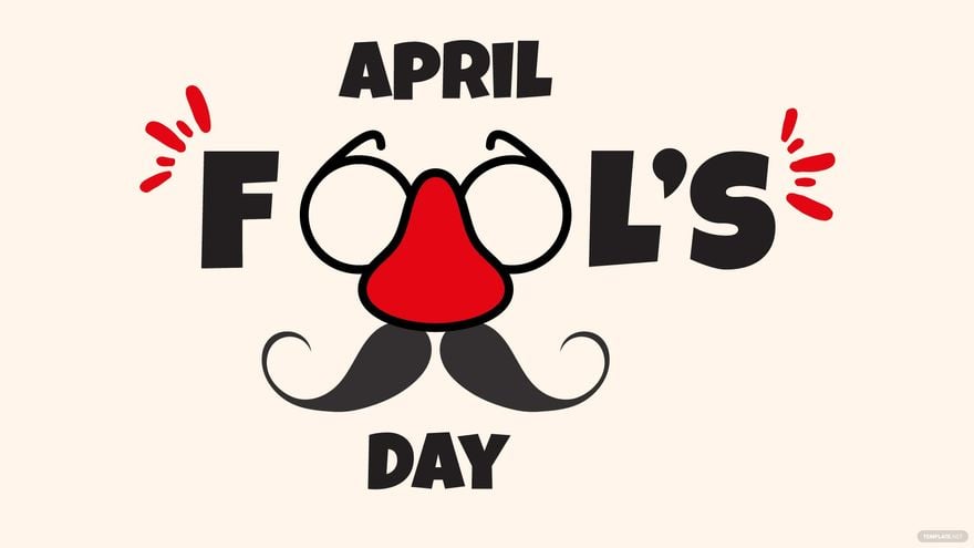 Happy April Fools' Day Background