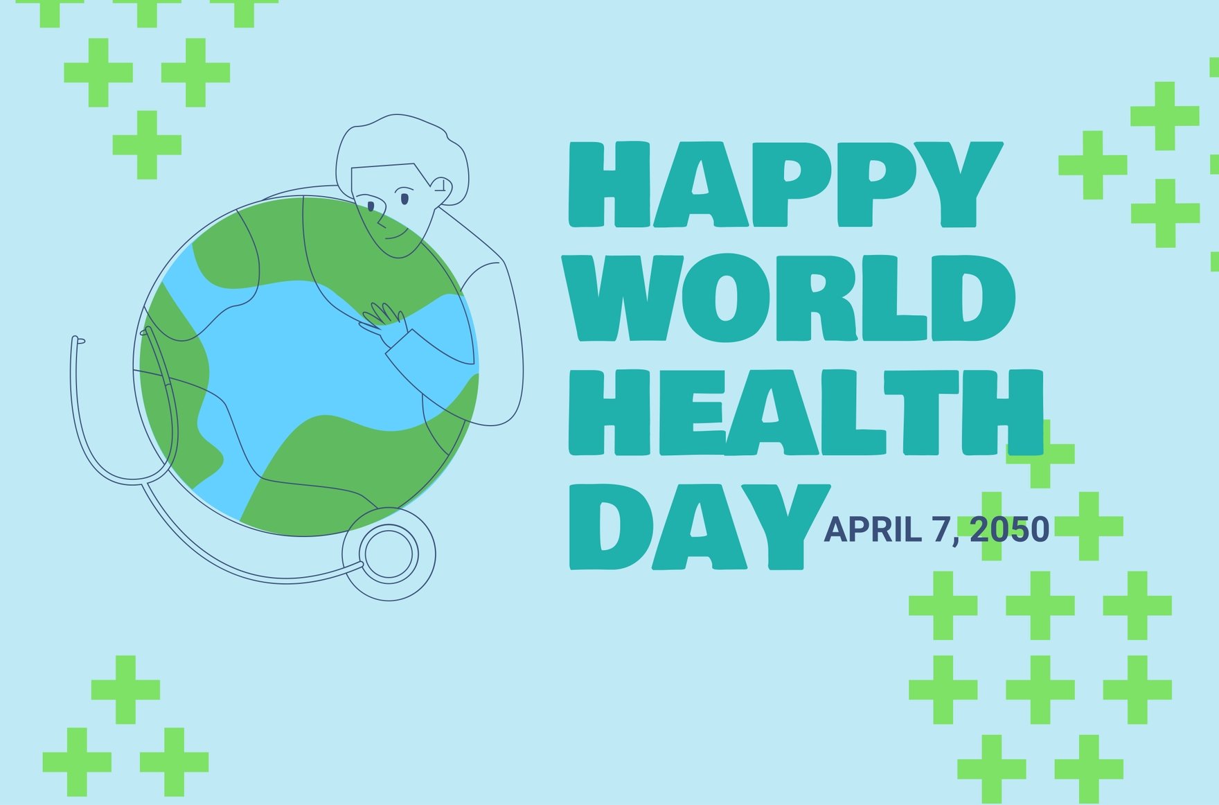 Free World Health Day Banner