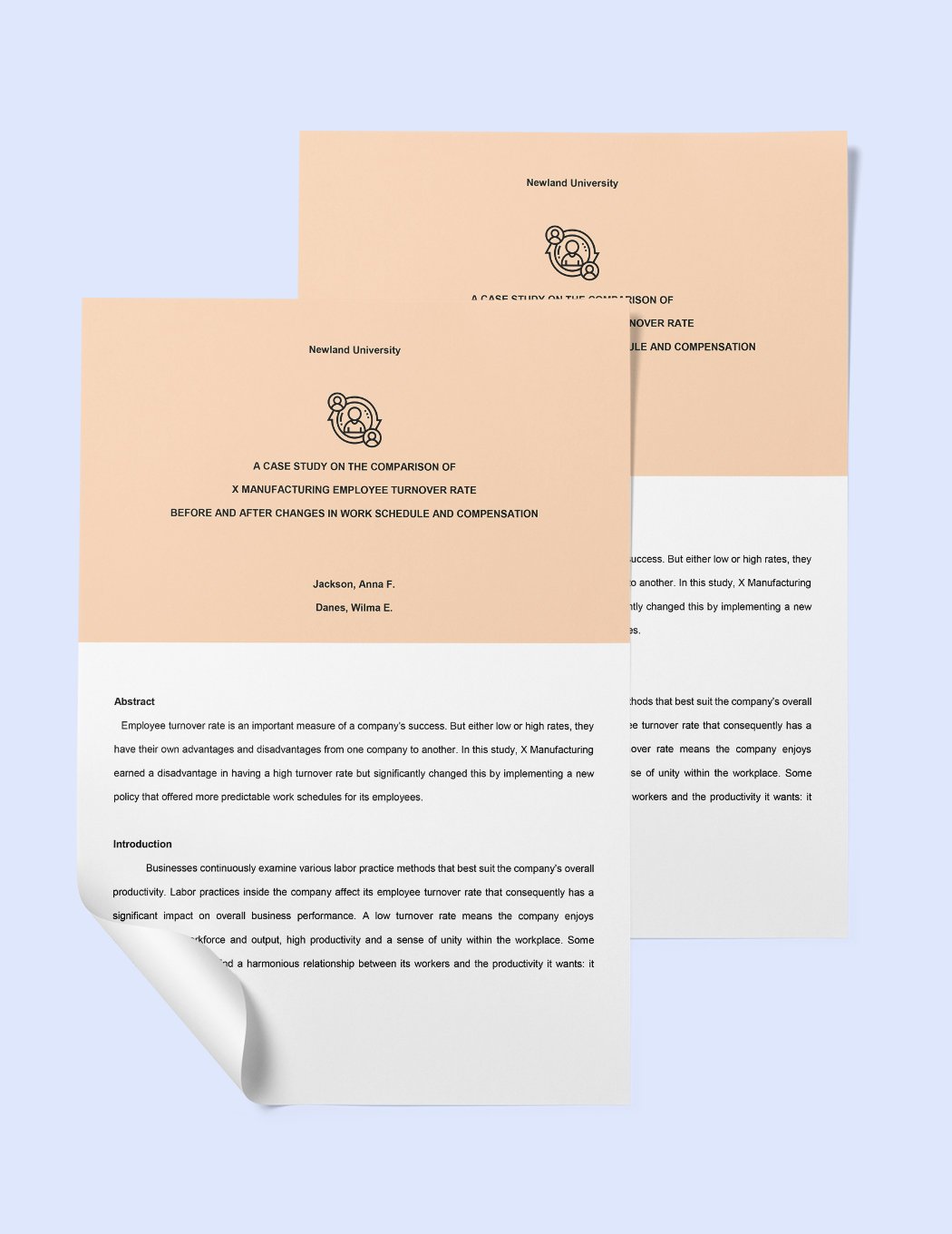 Business Comparative Research Template
