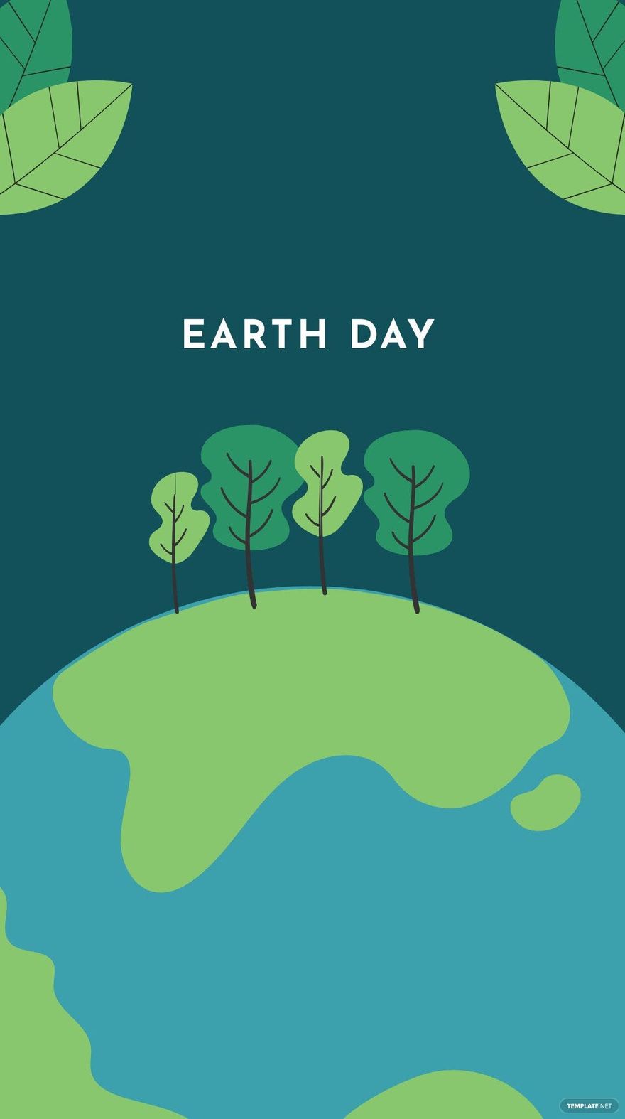 Earth Day iPhone Background in PDF, Illustrator, PSD, EPS, SVG, JPG, PNG
