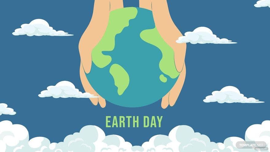 Free Earth Day Wallpaper Background in PDF, Illustrator, PSD, EPS, SVG, JPG, PNG
