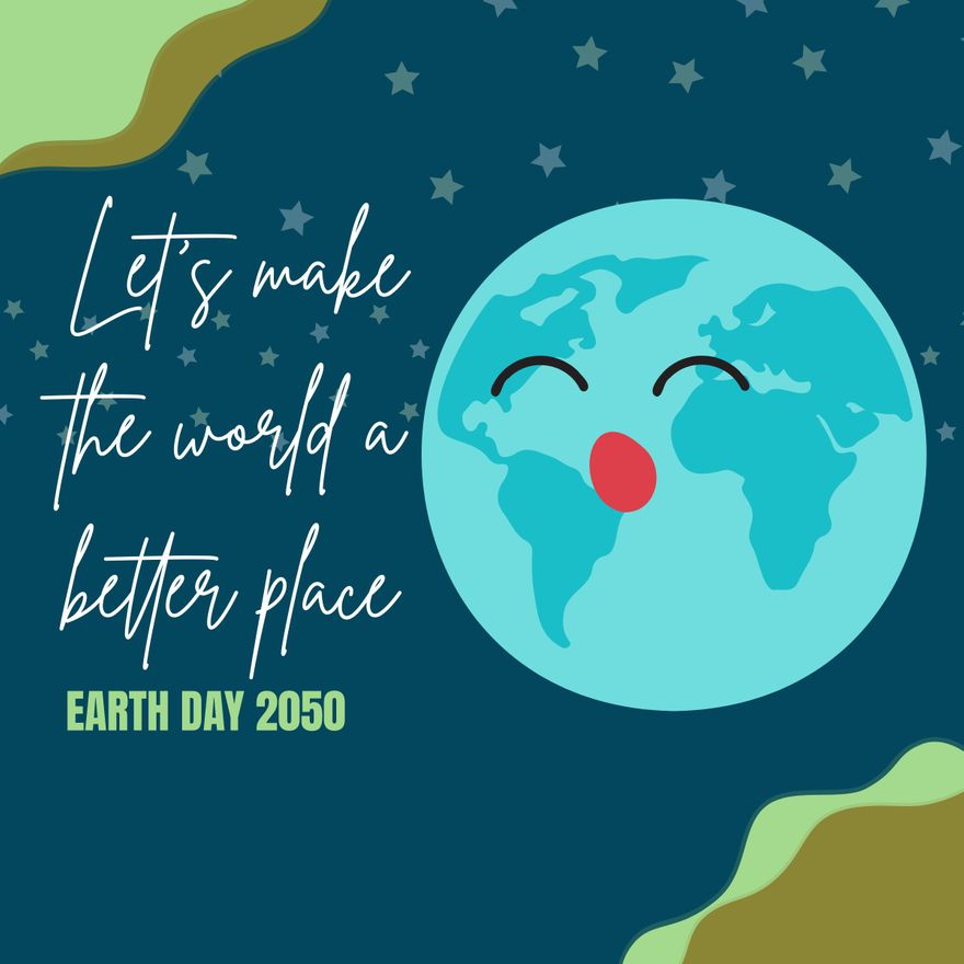 Earth Day Whatsapp Post