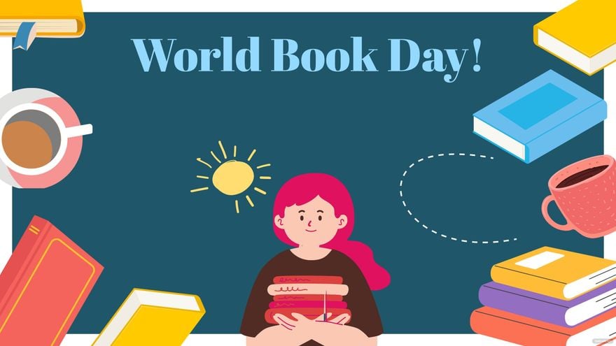 World Book Day Wallpaper Background