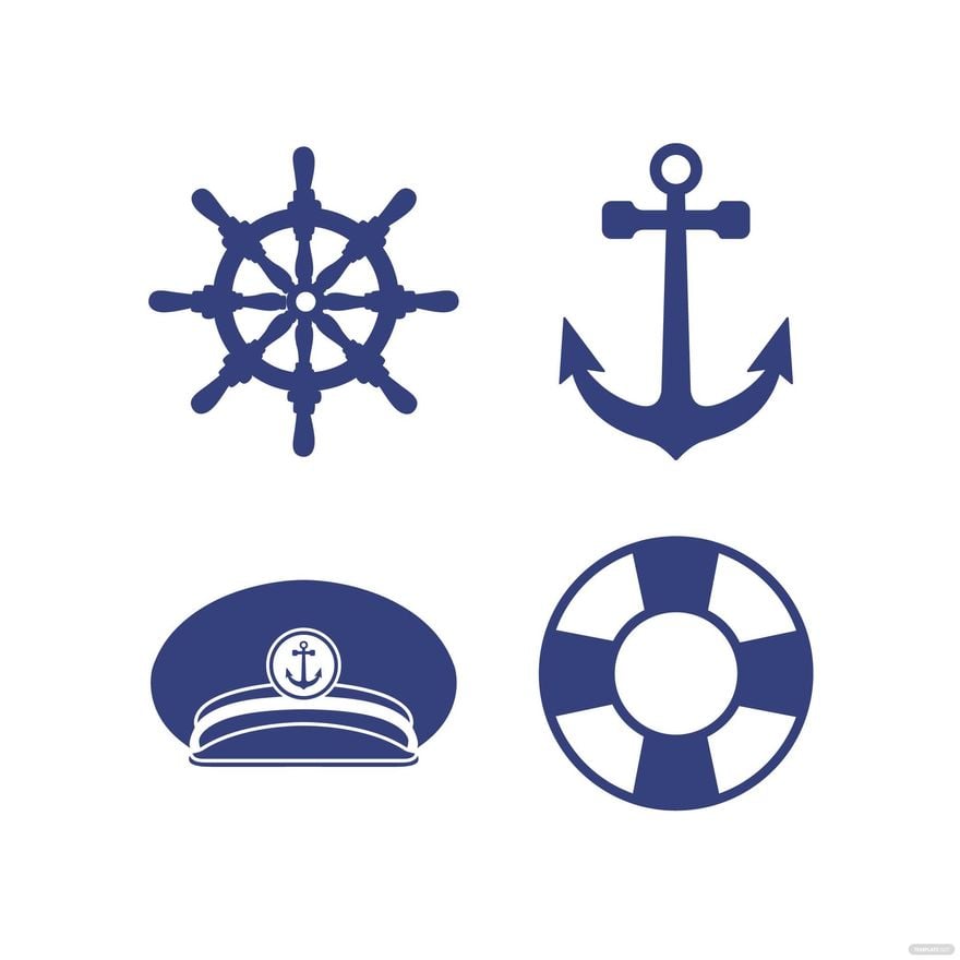 National Maritime Day Clipart Vector in Illustrator, PSD, EPS, SVG, JPG, PNG