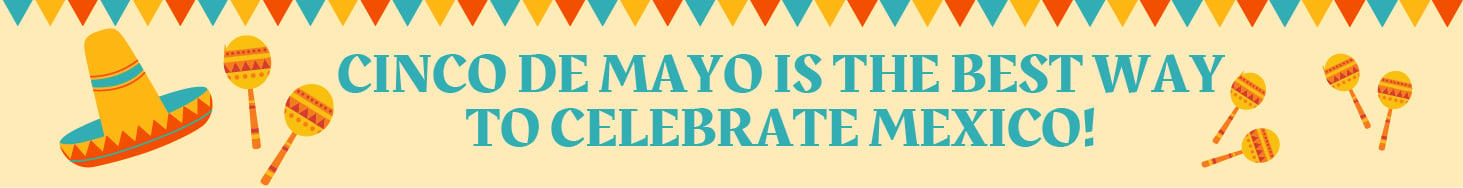 Cinco de Mayo Website Banner