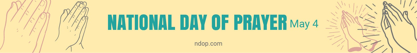 National Day of Prayer Website Banner