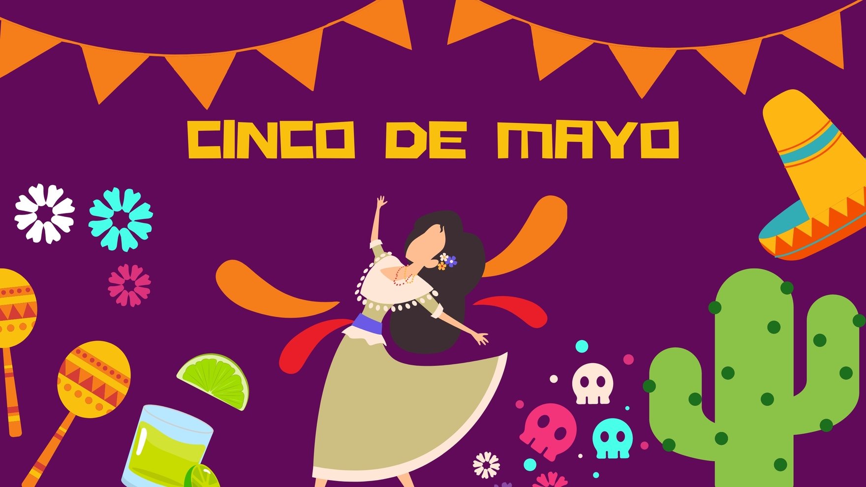 Free Cinco de Mayo Design Background