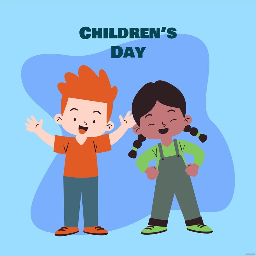 Children's Day Vector in Illustrator, PSD, EPS, SVG, JPG, PNG