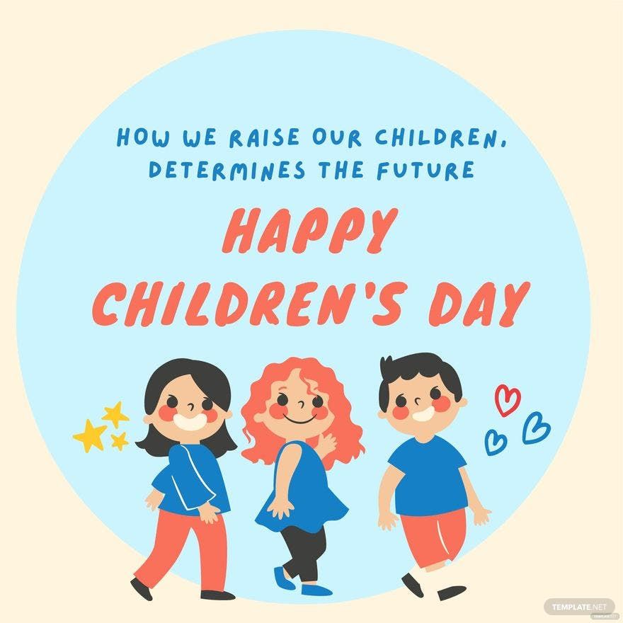 Children's Day Quote Vector