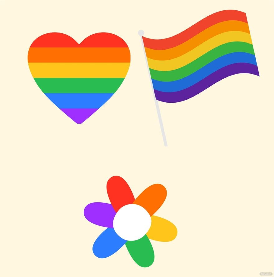 Pride Month Clipart Vector
