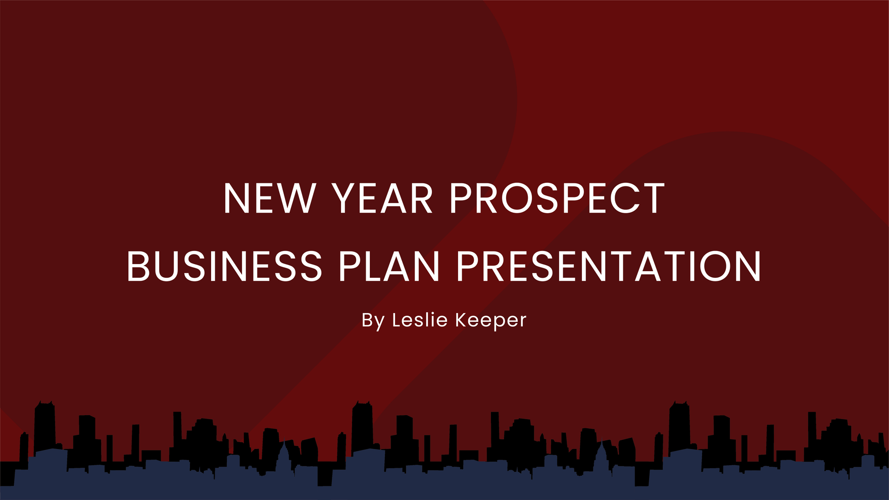 New Year Prospect Business Plan Presentation