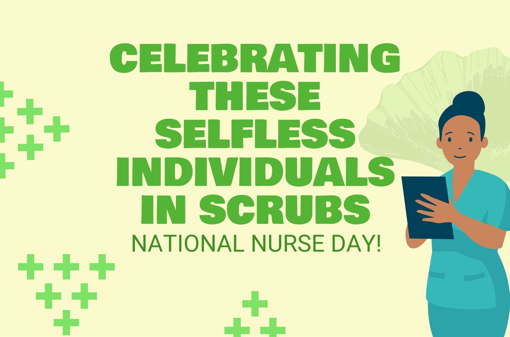 Free National Nurses Day Banner