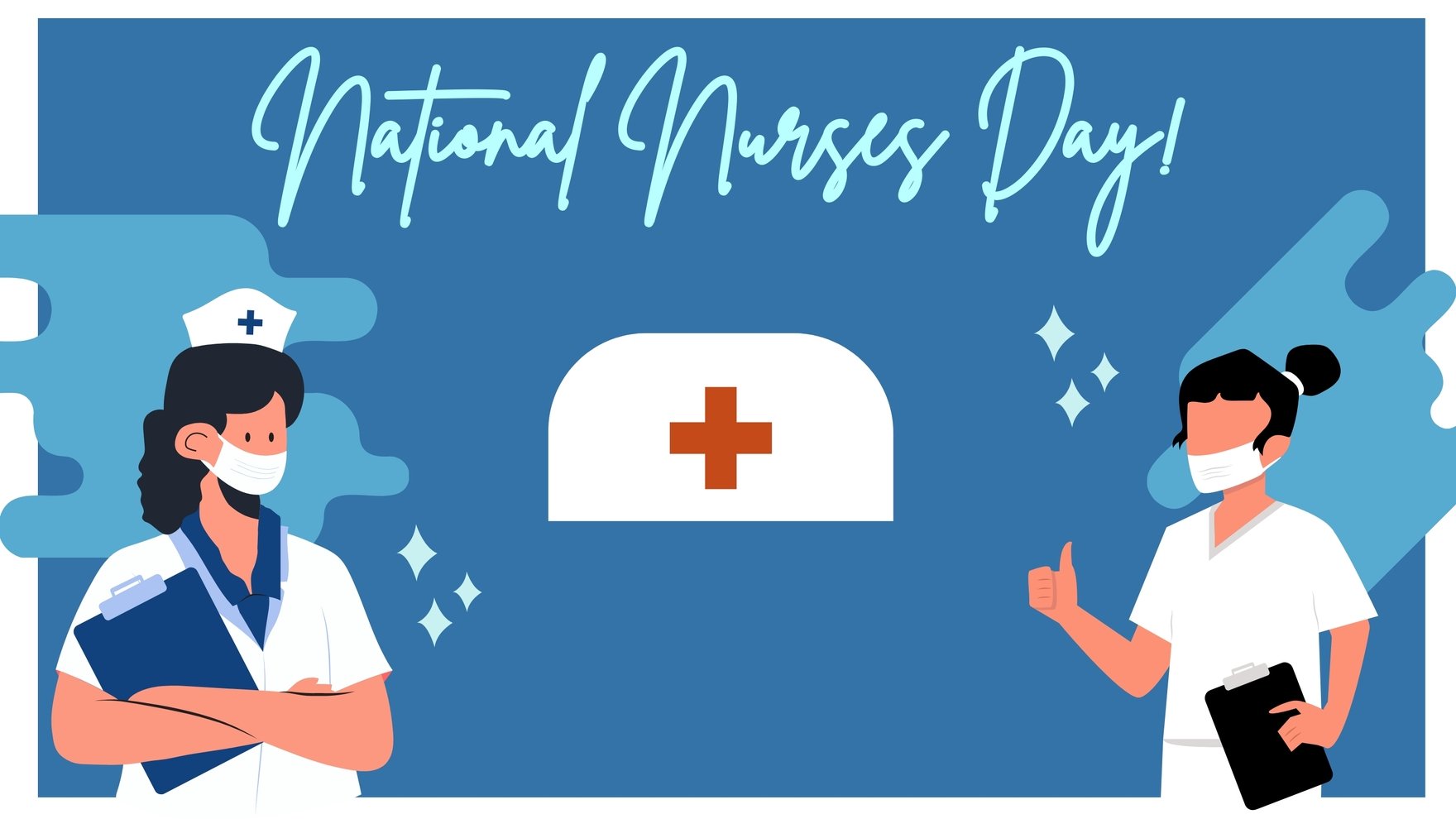 High Resolution National Nurses Day Background in PDF, Illustrator, PSD, EPS, SVG, JPG, PNG