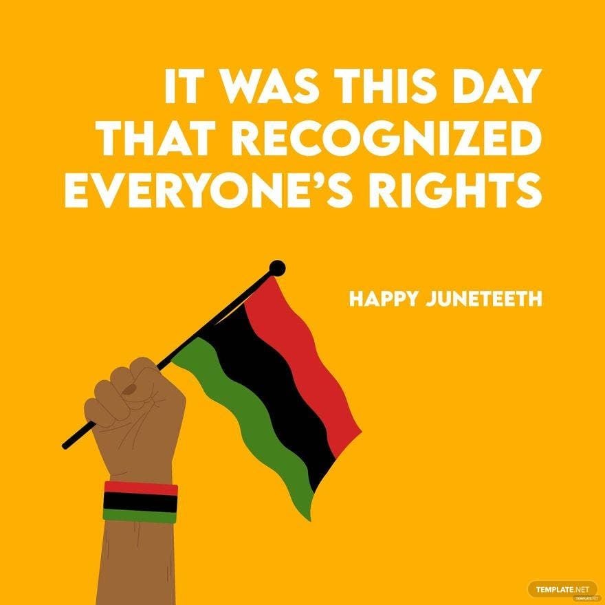 Free Juneteenth Quote Vector in Illustrator, PSD, EPS, SVG, JPG, PNG