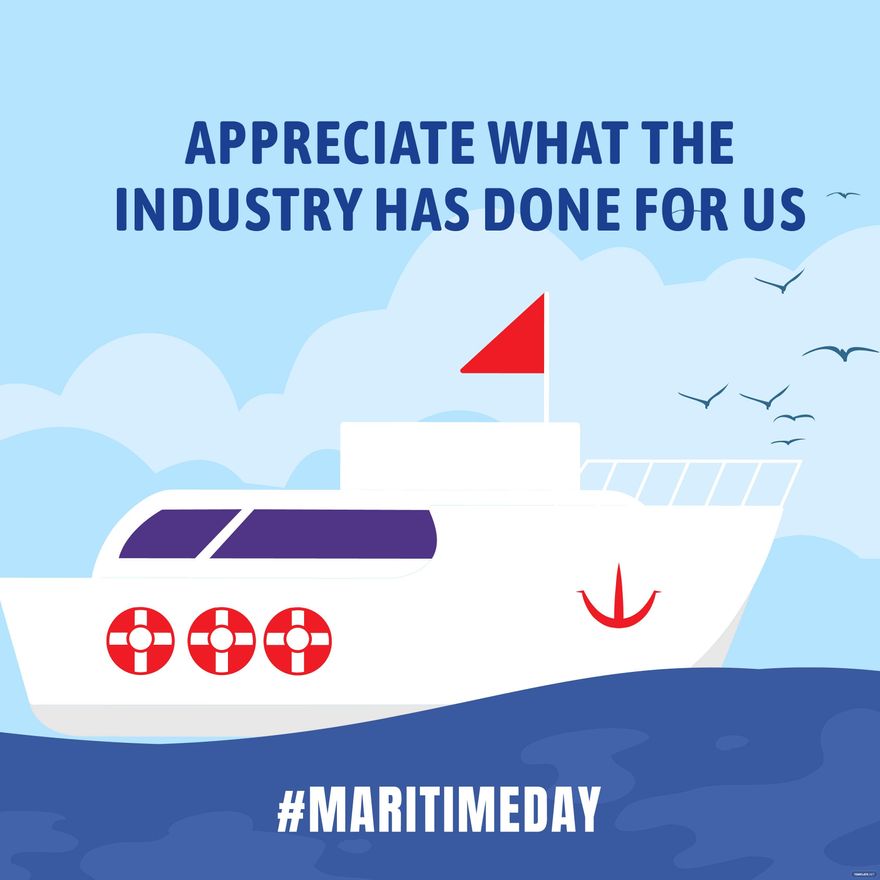 National Maritime Day Instagram Post