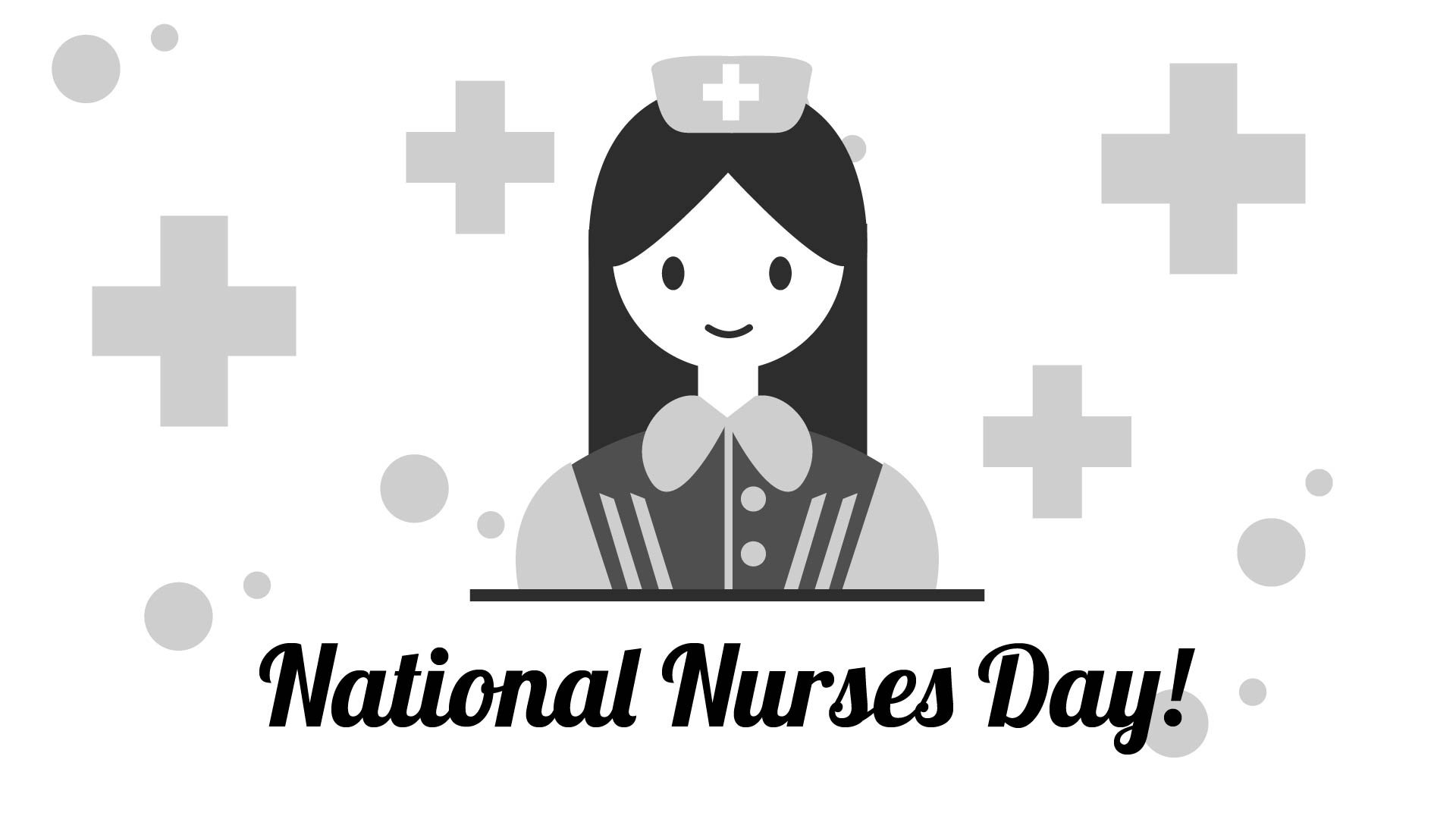 Free National Nurses Day Drawing Background