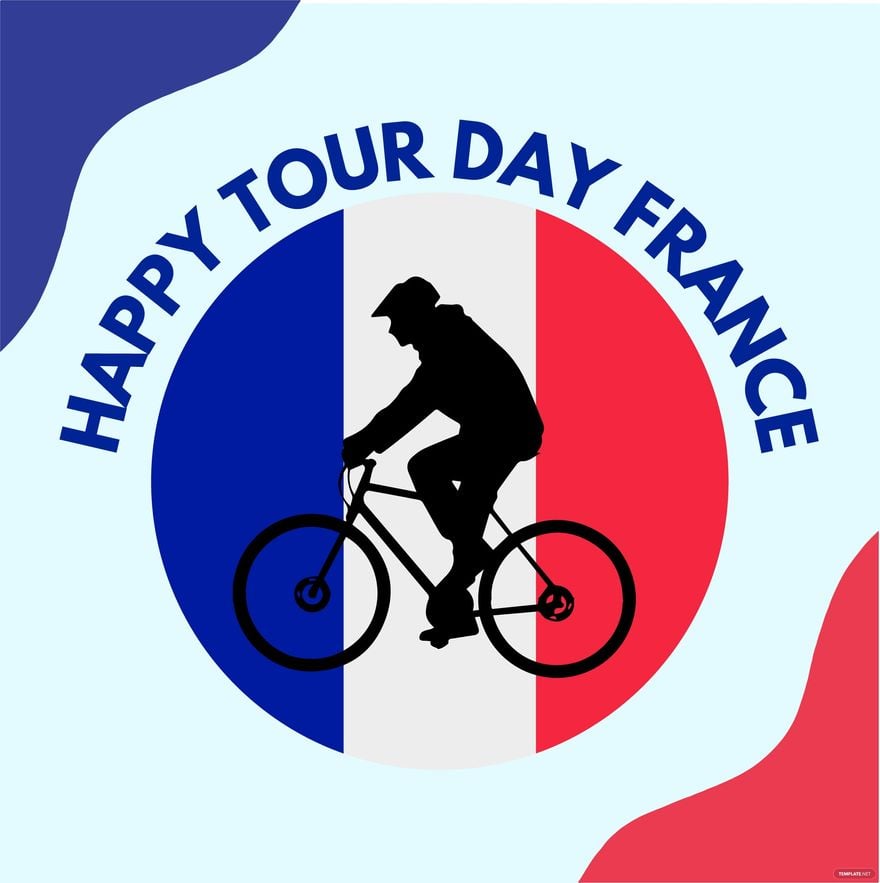 Free Tour de France Illustration in Illustrator, PSD, EPS, SVG, JPG, PNG