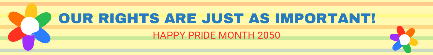 Pride Month Website Banner
